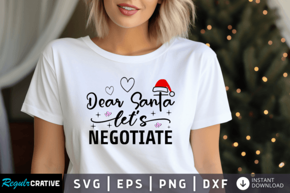 Dear Santa, Let's Negotiate SVG Design Review