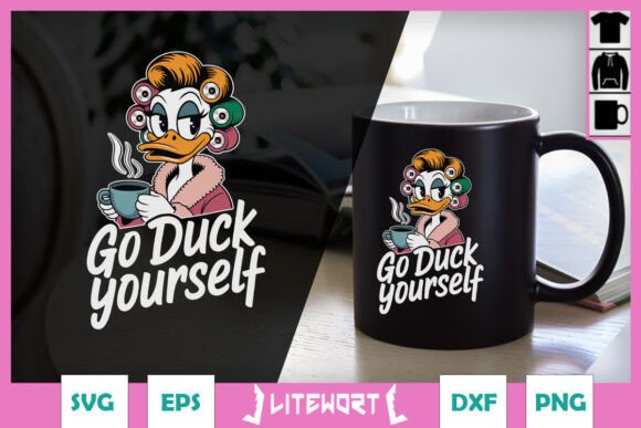 Go Duck Yourself Sarcastic Quote SVG Review