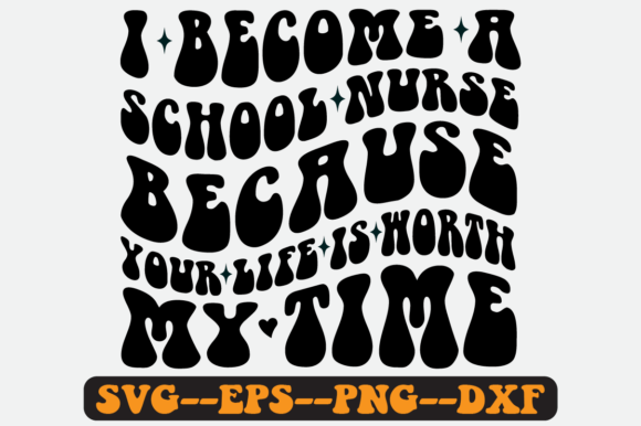 I Become a School Nurse Quote Retro SVG Review