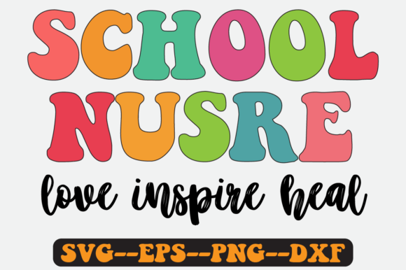 Love Inspire Heal Quote Retro Svg Design Review