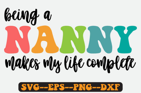 Nanny Love Quotes Groovy Retro SVG Review for Real Projects