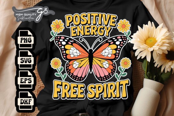 Positive Energy Free Spirit Quote SVG Review