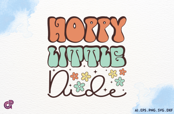 Retro Easter Day Cute Quote SVG Design