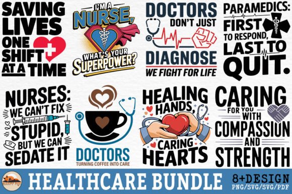 Review: Healthcare Nursing Doctor Quotes Bundle